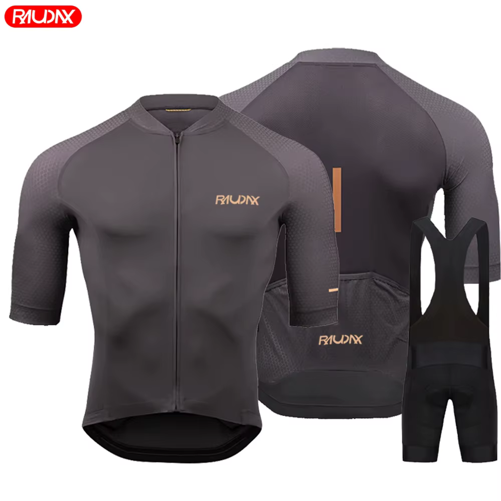 Raudax Team 2024 hommes été à manches courtes Maillot de cyclisme ensemble vtt Maillot Ropa Ciclismo