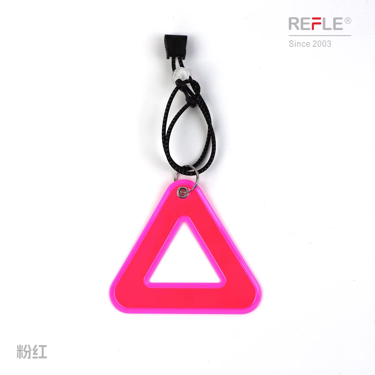 Plaque triangulaire réfléchissante pour selle de vélo, double face, avertissement de sécurité pour l