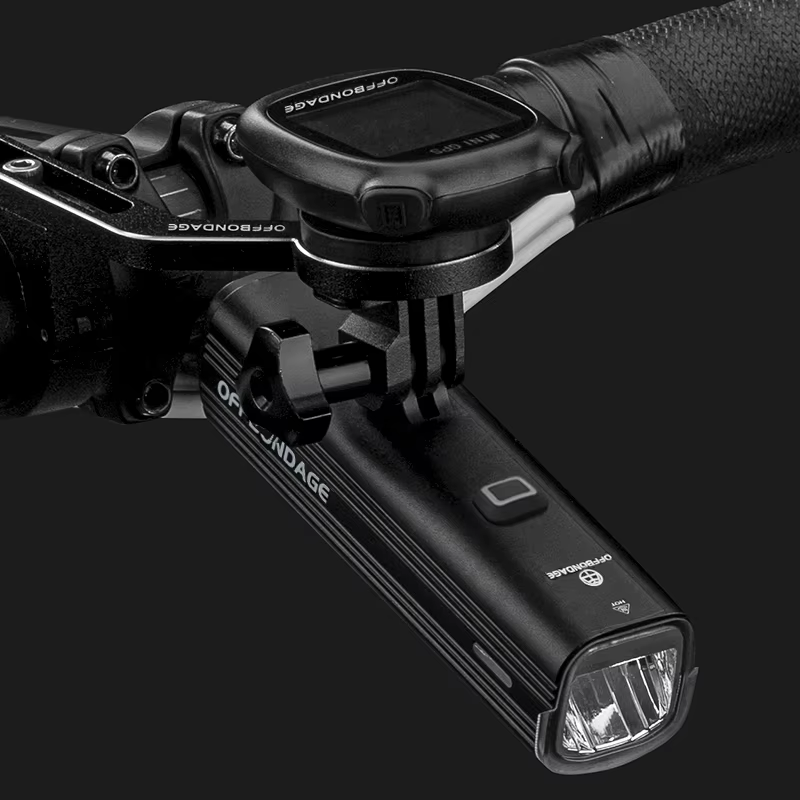 OFFBONDAGE vélo avant lumière étanche à la pluie USB Rechargeable vélo lumière 1000LM cyclisme phare