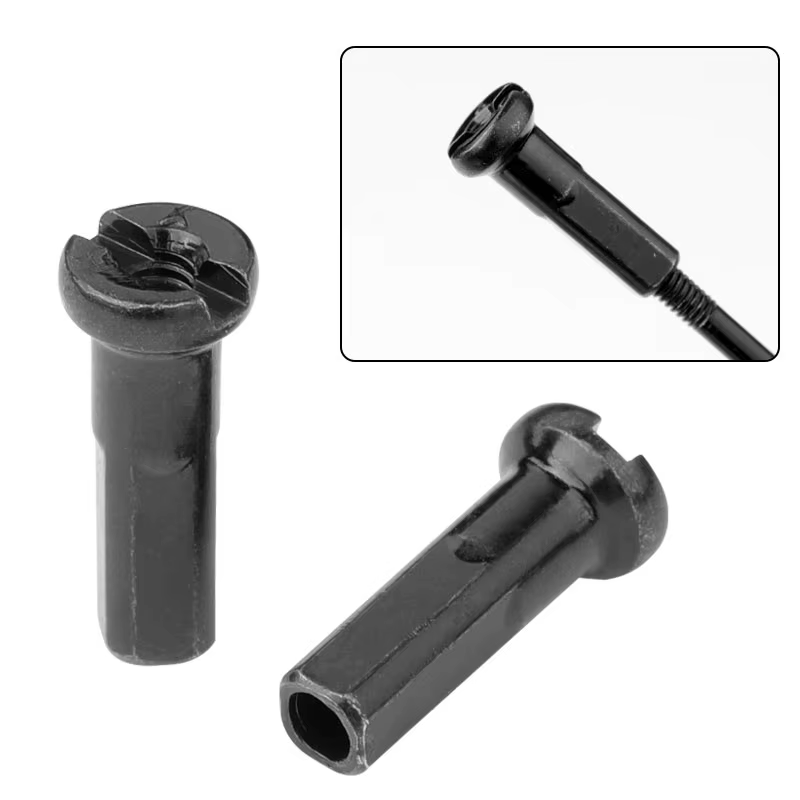 Bouchons de jante en laiton pour roue de vélo de route et VTT, pièces revêtues de cuivre CU Kg, 14G 