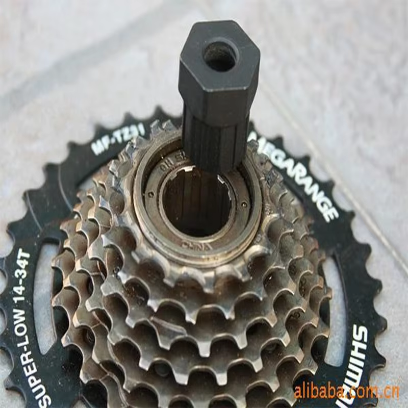 Cassette de vélo à 12 dents en acier au carbone durable, volant d'inertie, dissolvant de verrouillag