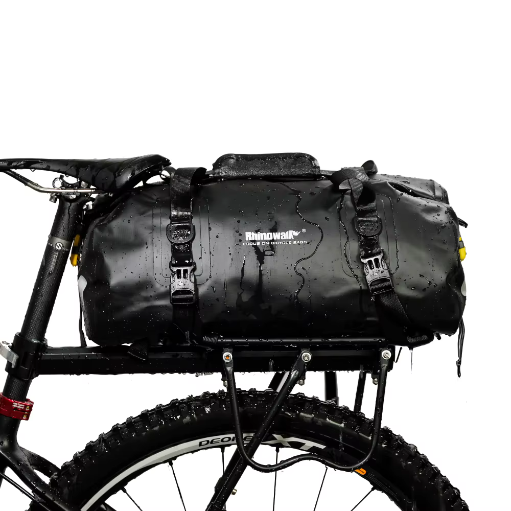 Rhinowalk 20L vélo sacoche étanche vtt vélo coffre sac arrière voyage porte-bagages Portable selle s