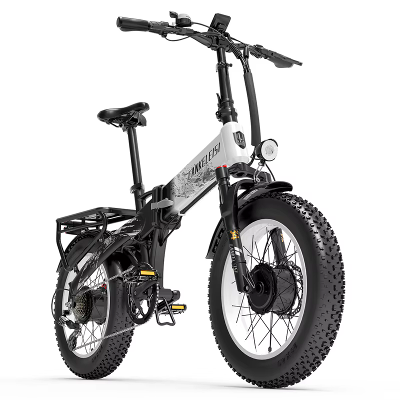 Vélo pliant à gros pneus de 20 pouces