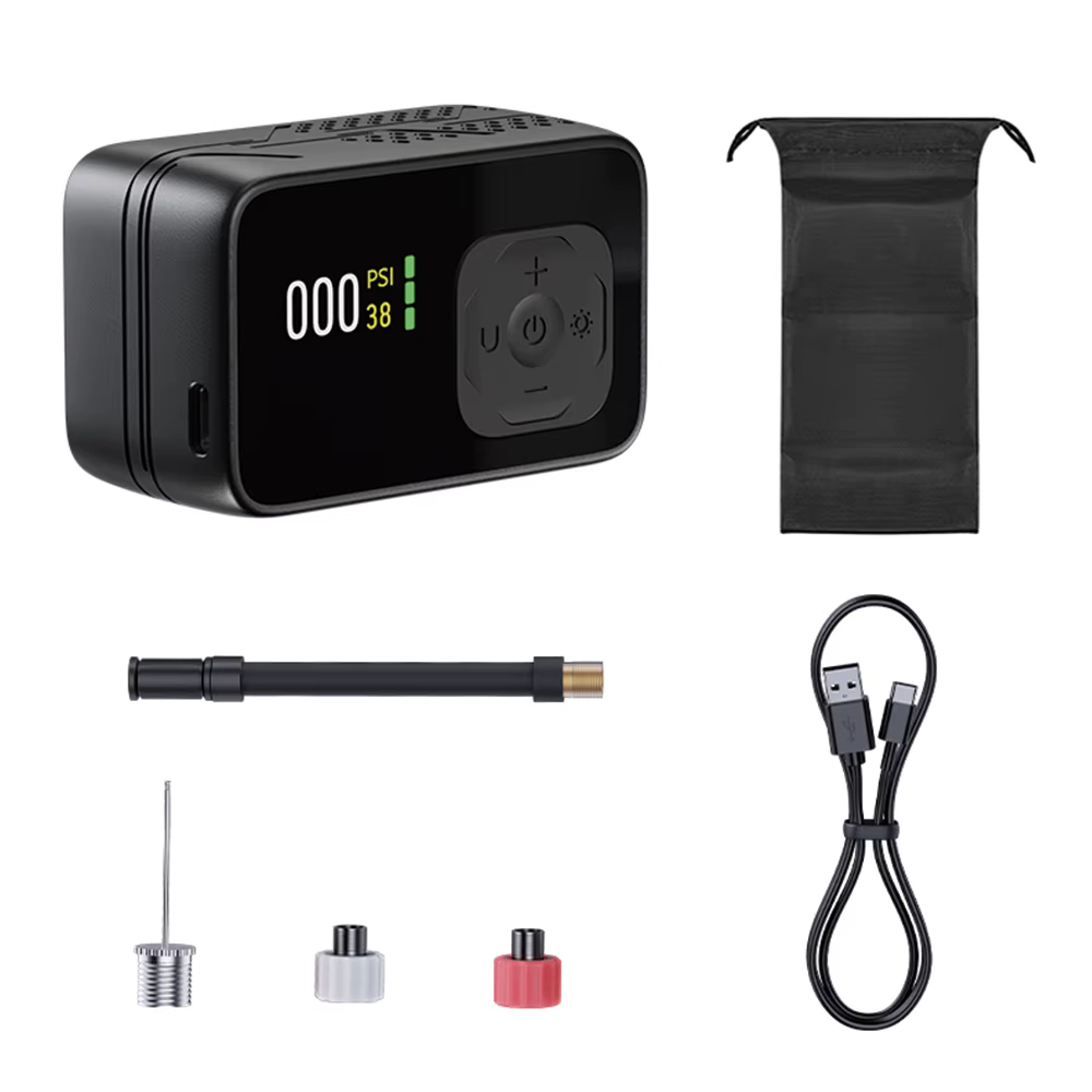 Pompe à vélo électrique portable haute pression NEWO BL06, mini pompe à pneu pour accessoires de cyc