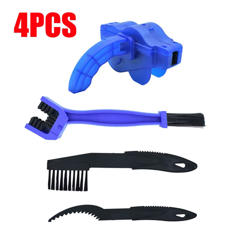 JOCleaner-Kit de livres de cyclisme portable, ensemble de brosses à récurer, outil de réparation de 