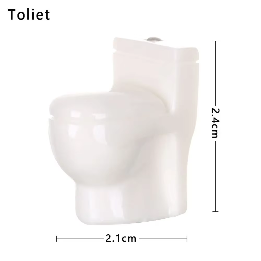 Meubles miniatures pour maison de poupées, mini kit de jouets, accessoires TV, cuisine, réfrigérateu