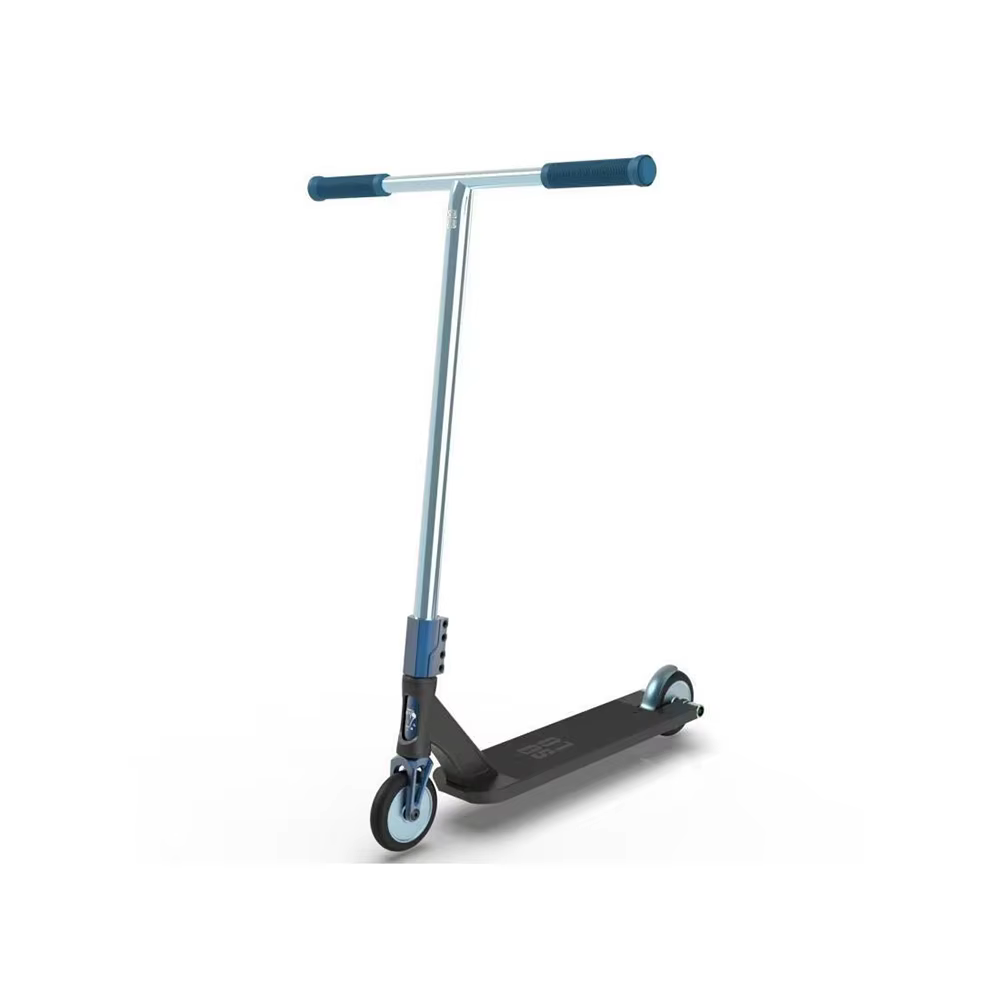 Trottinette freestyle professionnelle pour figures, roues à noyau creux, plateforme large, guidon en