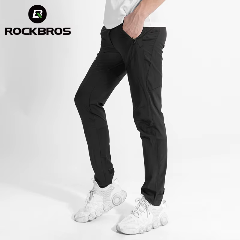 ROCKBROS-Pantalon de cyclisme respirant à séchage rapide, pour vélo de route et VTT, printemps été