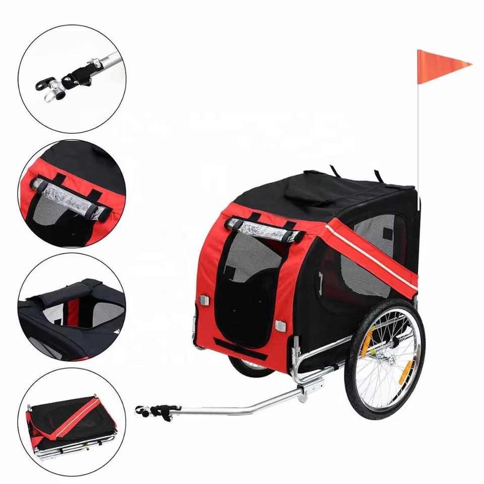 Remorque de chargement de vélo Durable 50kg 48v, chariot de remorquage, chariot de vélo, machines in