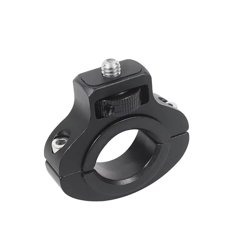 Clip de fixation pour guidon de moto et vélo, vis 1/4, pince de tige de selle pour Gopro 12 11 pour 