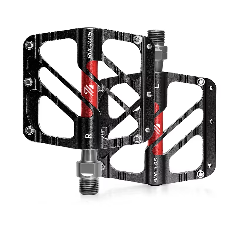 Pédales de vélo BUCKLOS 3 à roulements étanches, 9/16, en alliage d'aluminium CNC, pédales de platef