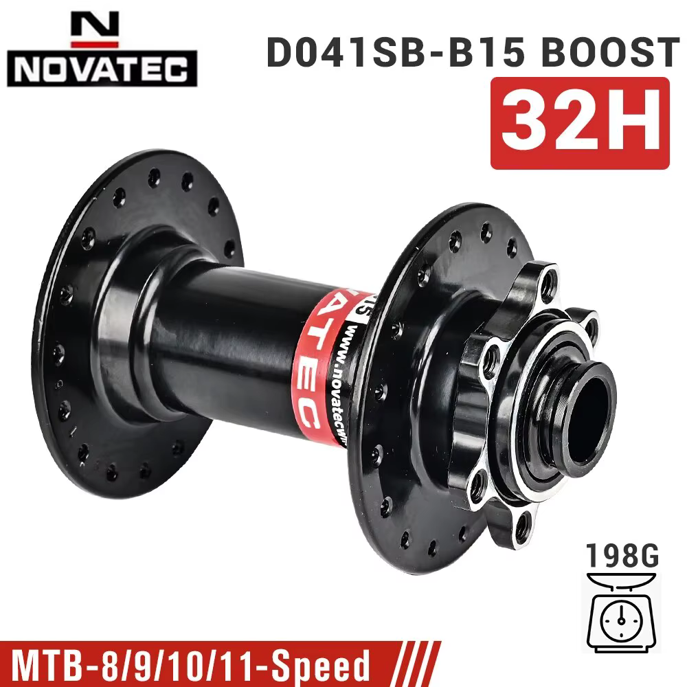 Moyeux de vélo Novatseats D041SB-B15 D042SB-B12 BOOST Avant 110*15MM Arrière 148*12MM En Acier Inoxy