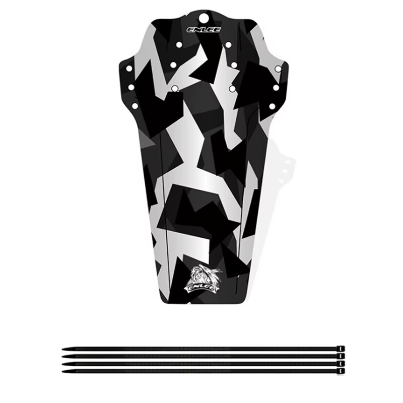 ENLEE garde-boue de vélo couleur Fiber de carbone roue de pneu avant/arrière garde-boue universel vt