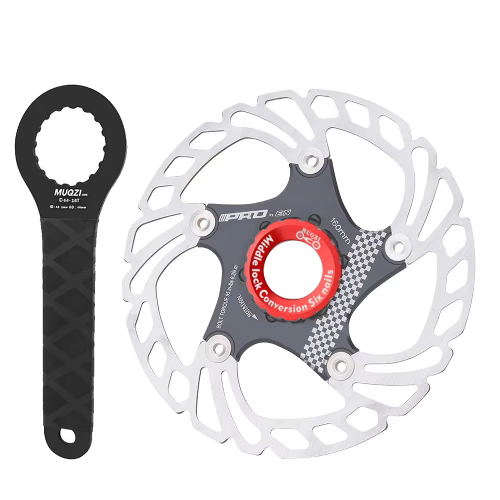Anneau de verrouillage central de vélo 9/12/15mm et entretoise, clé de couvercle de verrouillage cen