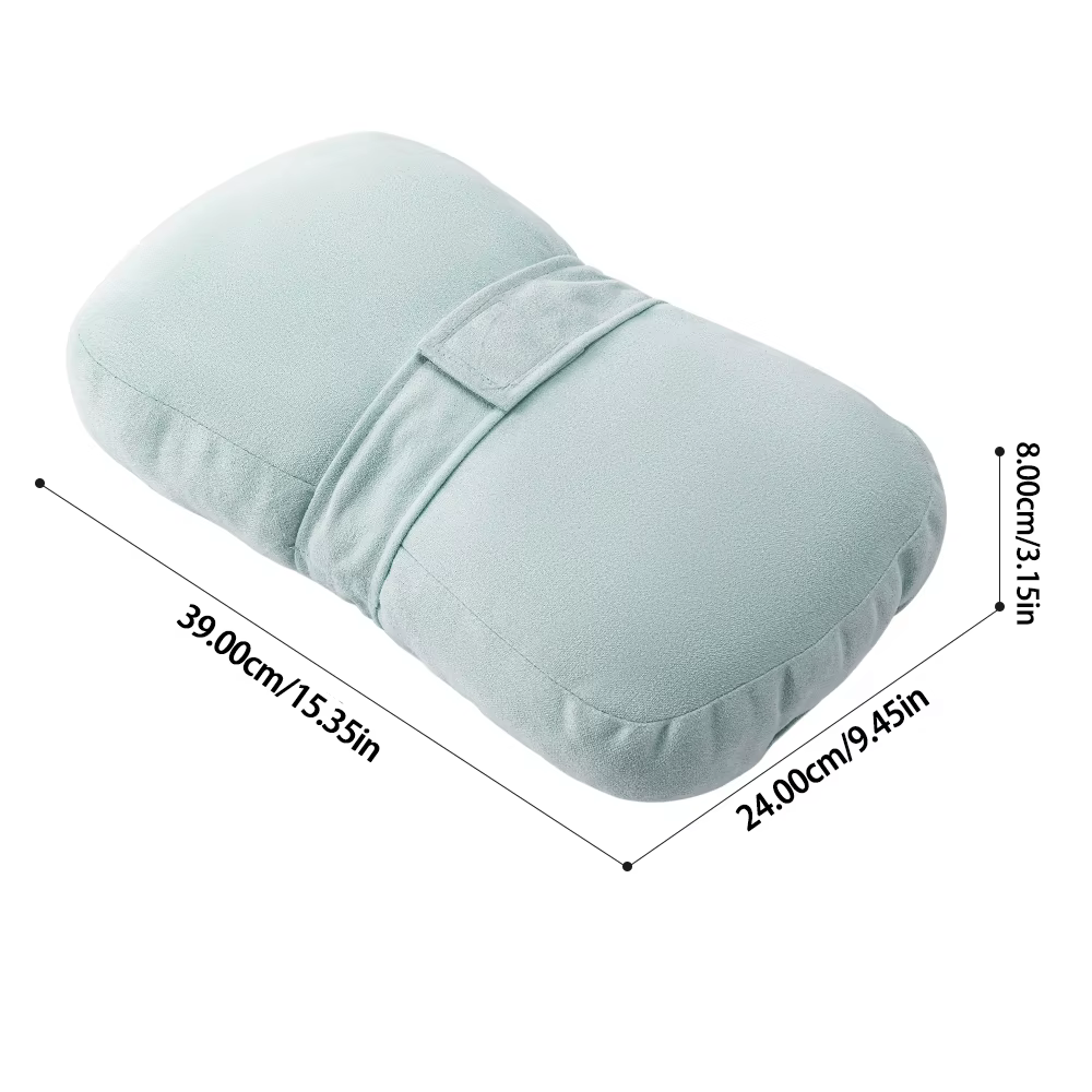 Oreiller pour dormeurs latéraux, oreiller de soutien pour les maux de hanches et de dos, peluche, ce