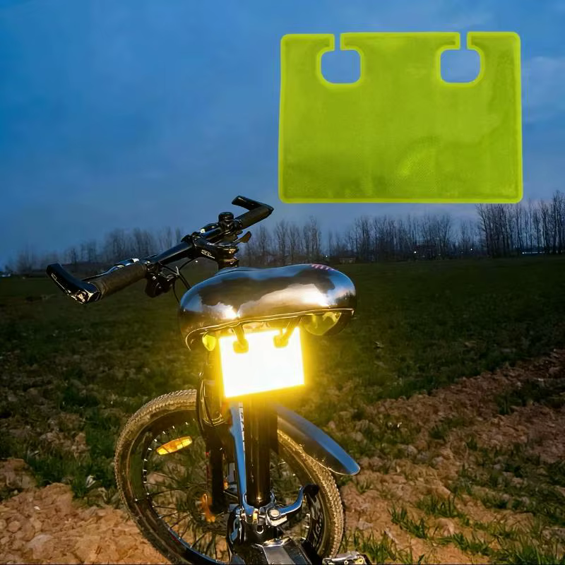 Pendentif rectangulaire d'avertissement de sécurité pour la conduite nocturne, 5 pièces, pour siège 