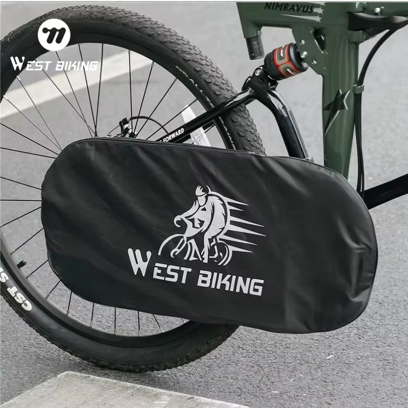 WEST BIKING – housse de Protection de chaîne de vélo, étanche à la poussière, pour vtt, vélo de rout