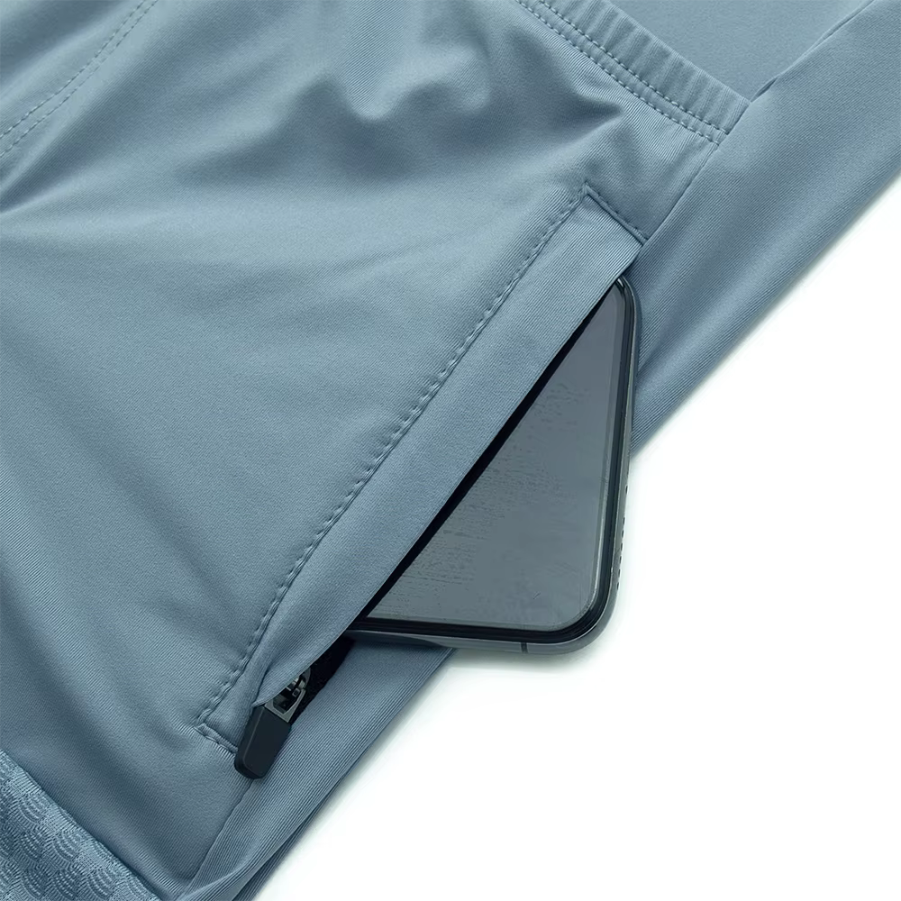 YKYW Maillot de cyclisme à manches longues pour hommes Chemise de course de vélo Pro Team Riding Bik
