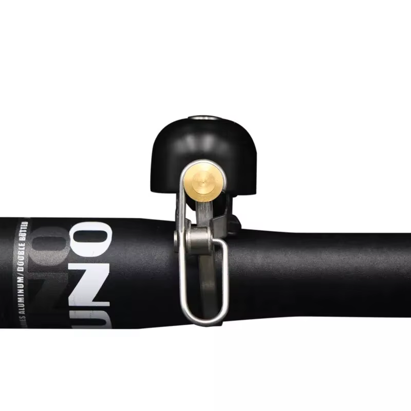 Sonnette de vélo en acier et cuivre, style rétro, classique, clair, son fort, VTT, guidon, anneau, k