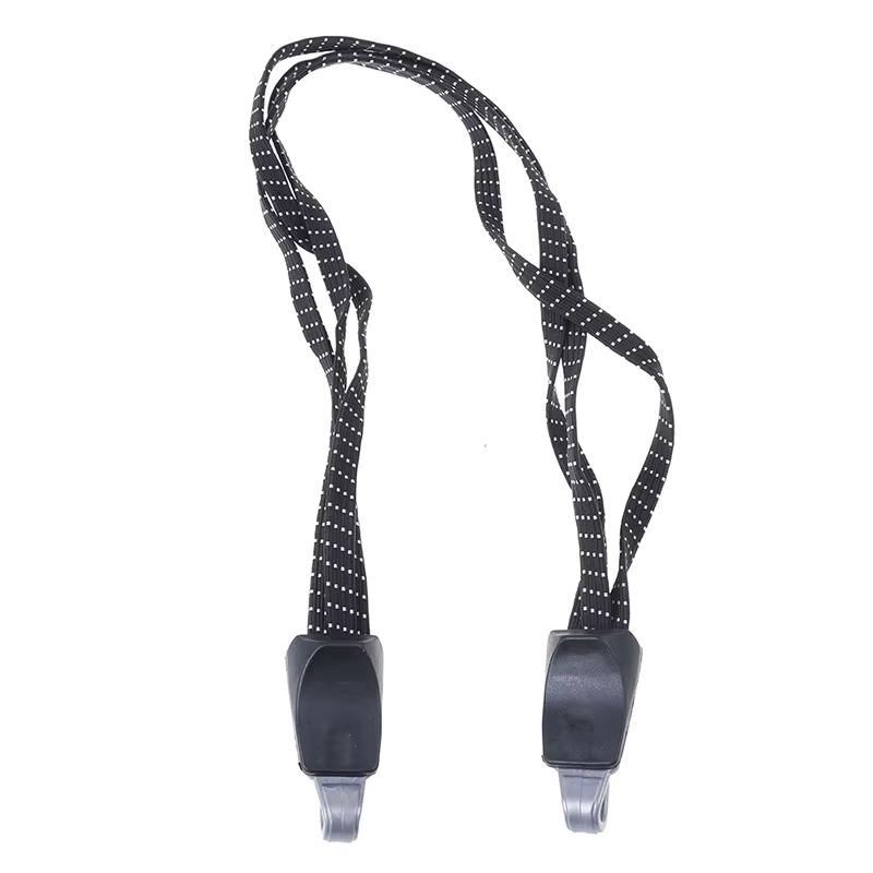 Corde à bagages élastique avec crochets de vélo, sangles de bandage, ceinture d'arrimage de chargeme