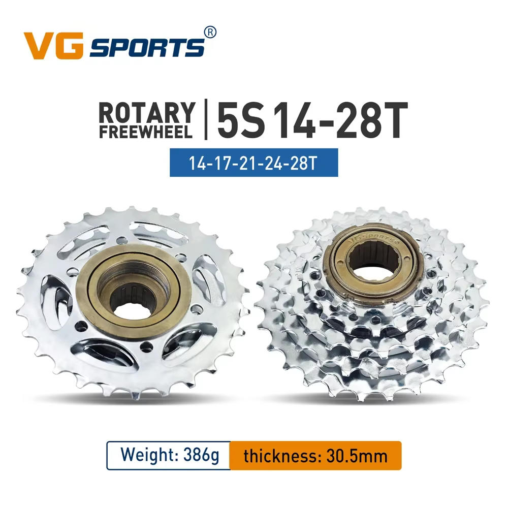 Vg – volant d'inertie filant pour vélo de sport, 5/6/7/8/9/10/11 vitesses, roues libres filetées 14-