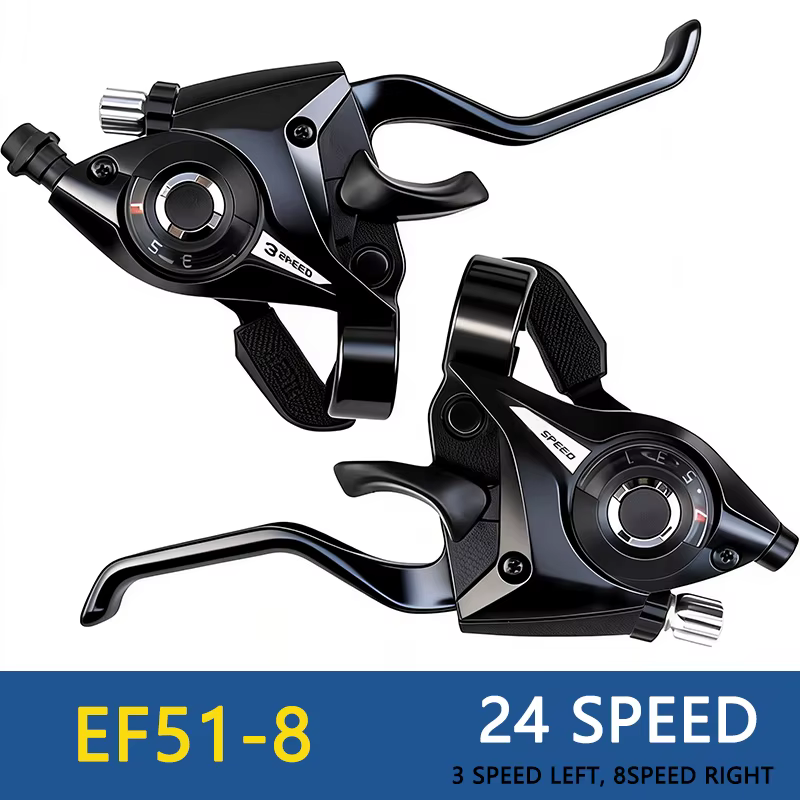 Manette de vitesse/levier de frein ST-EF51 pour vélo de montagne, leviers de guidon 3 x 7/8 vitesses