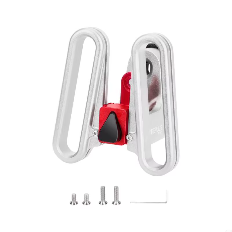 Base vélo pour vélo avec corps en aluminium, valeur stockage fixation à deux