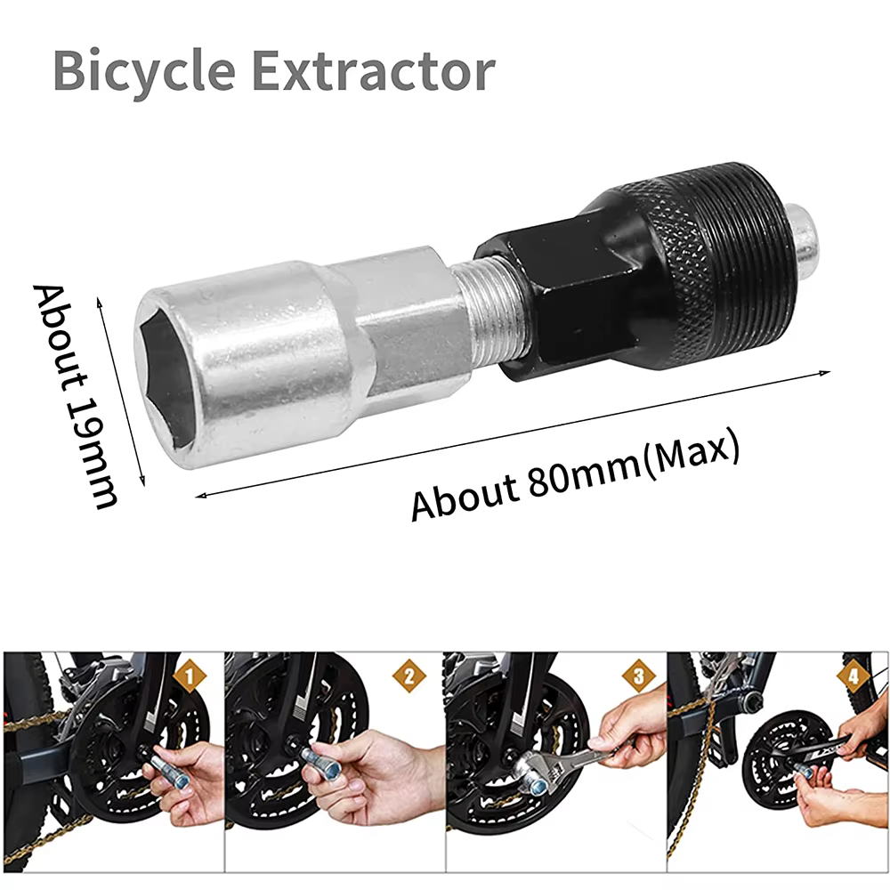 Kits d'outils de réparation de vélo, disjoncteur de chaîne, dissolvant de volant d'inertie, extracte