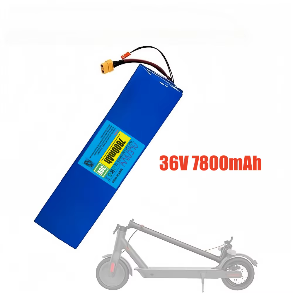 Batterie de Scooter électrique 36V 7.8Ah 10S3P 7800mah 250W-500W 42V Scooter électrique pour batteri