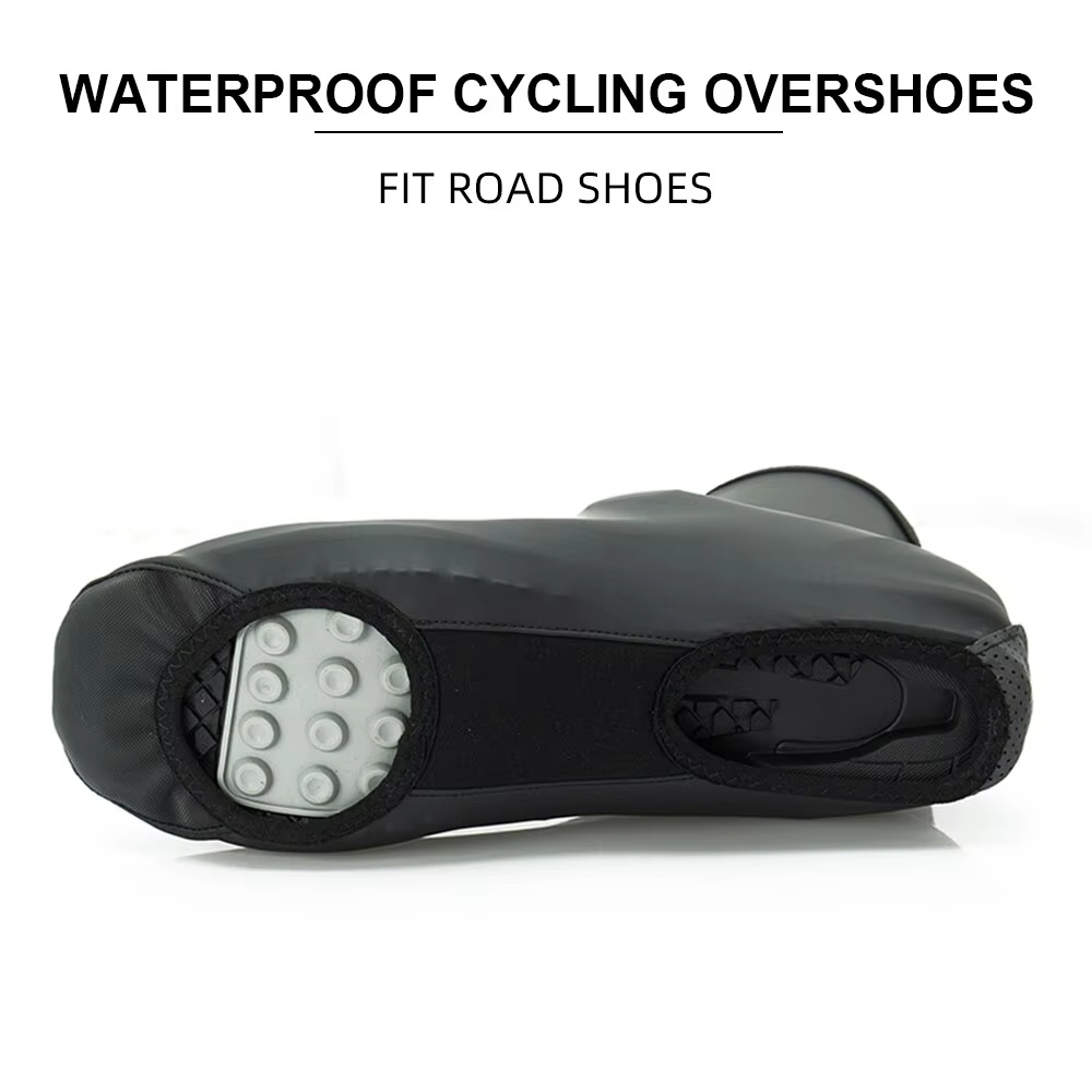 Ykywbike-Couvre-chaussures de cyclisme imperméables, couvre-chaussures de vélo, coupe-vent, VTT, pro