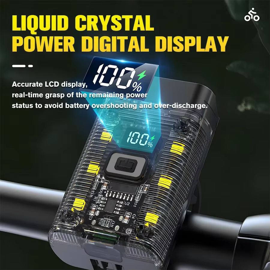 T6 LED feu avant de vélo phare de vélo Rechargeable lumineux vtt vélo de route lampe frontale LED la