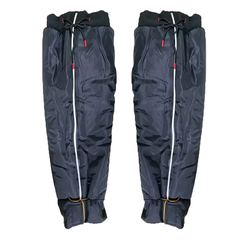 Couvre-jambes de cyclisme d'hiver, doublure polaire thermique, coupe-vent, protection des genoux, fe