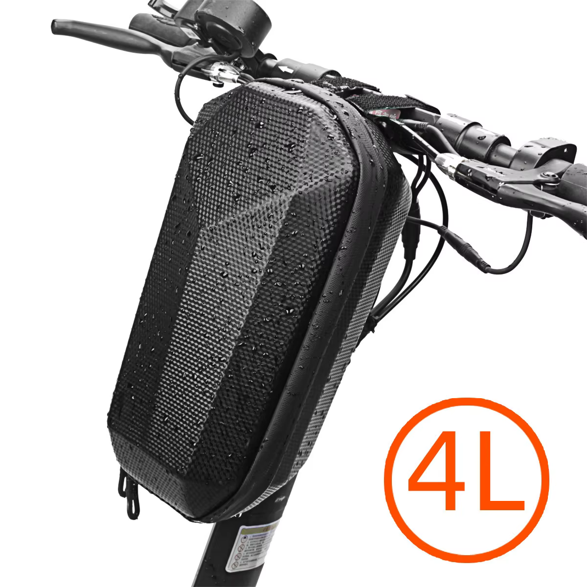OFFBONDAGE Sacoche de guidon rigide en EVA pour trottinette électrique et vélo pliant – Accessoires 