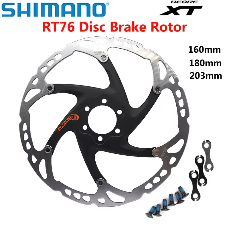 Shimano Deore XT RT86 SLX RT76 RT26 RT56 RT66 disque de frein 6 boulons technologie de point de glac
