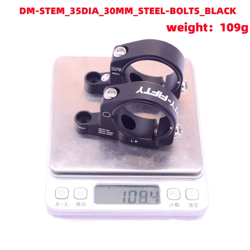 Potence de vélo VTT, guidon, 35mm, longueur 30mm, FIFTY-FIFTY