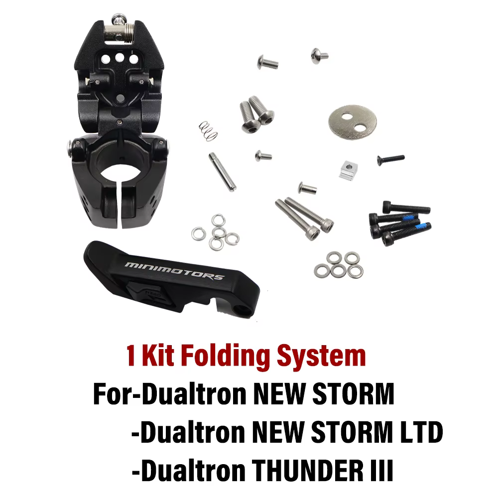 Minimotors officiels Thunder 3 système de pliage Thunder III système de pliage assemblé accessoires