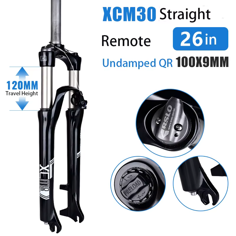SR SUNTOUR X1 XCR fourche avant de vélo 27.5/29 pouces ressort d'huile amortisseur fourche de vélo 1