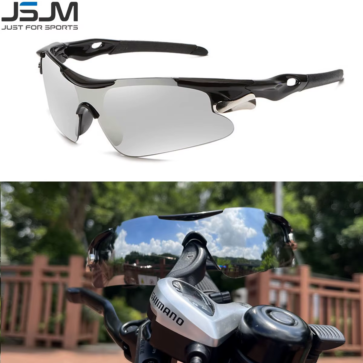 JSJM plein air hommes cyclisme lunettes de soleil vélo de route montagne équitation Protection lunet