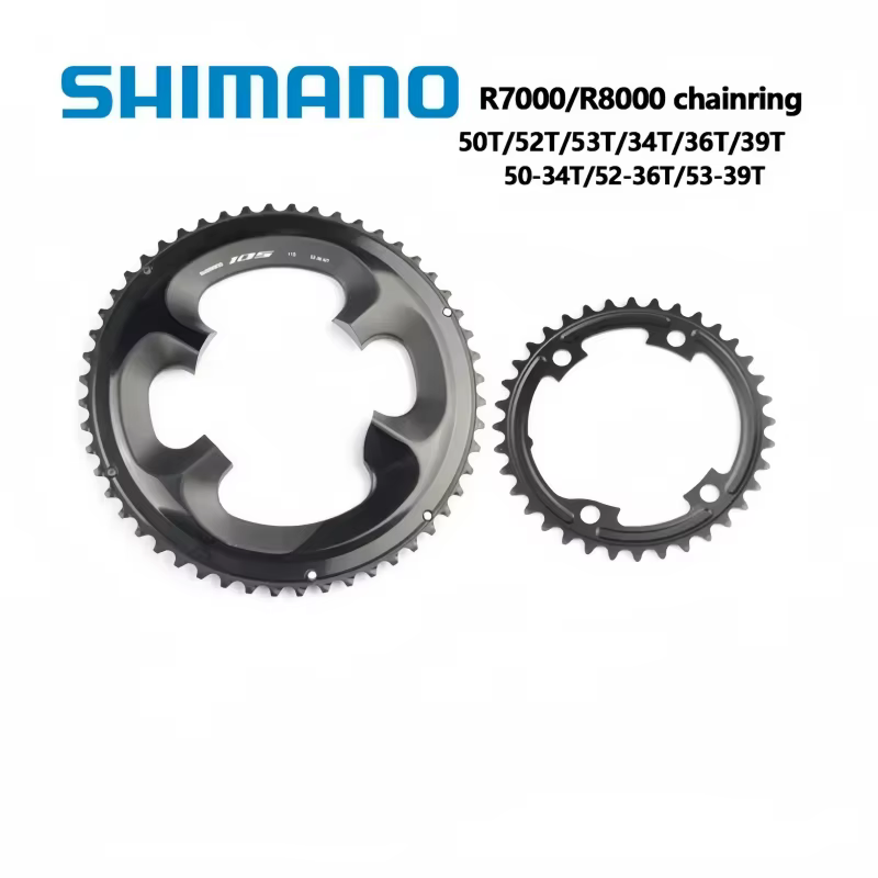 Shimano R7000 R8000 plateau Ultegra 105 11 vitesses plateau de vélo de route 50T/52T/53T/34T/36T/39T