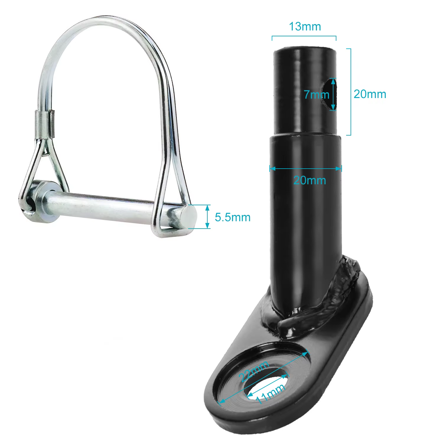 Connecteur d'attelage de remorque de vélo pour bébé, connecteur d'attelage de remorque de vélo pour