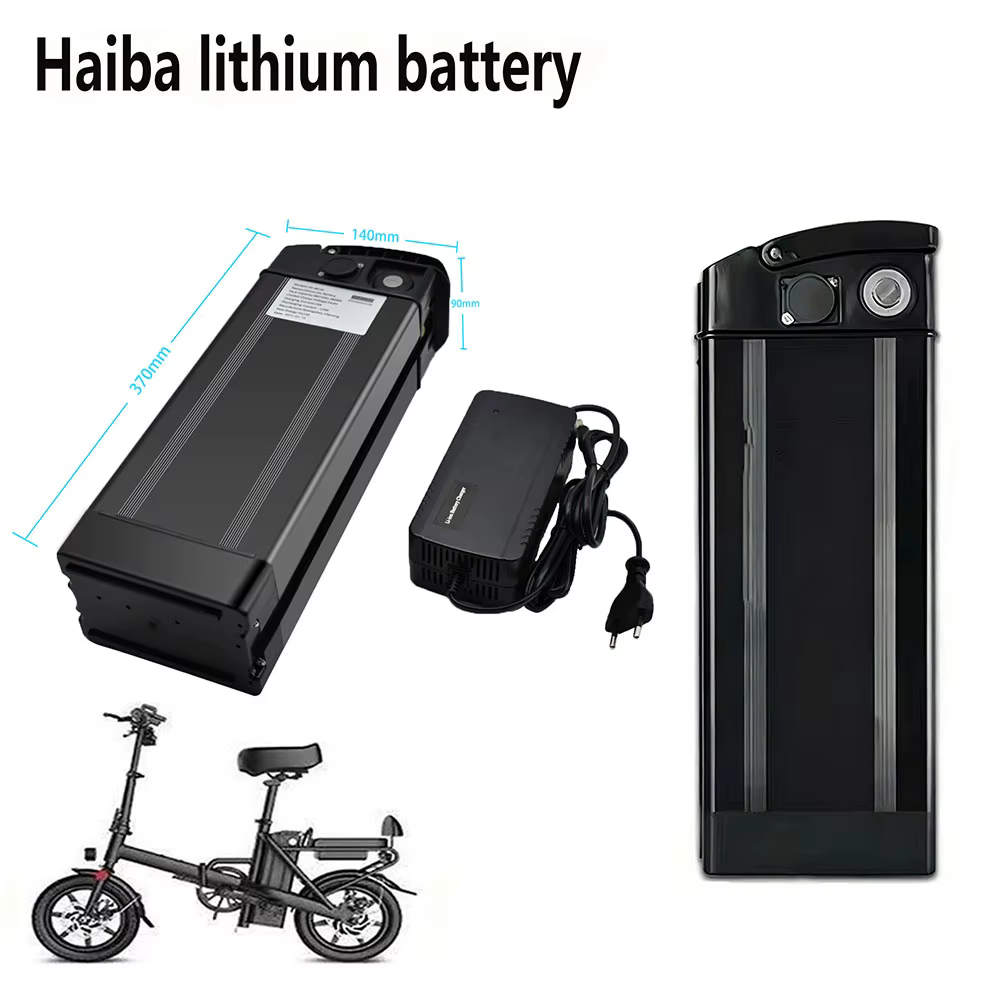 Batterie de vélo électrique 18650/21700 Cell 48V 15Ah 17Ah 19.2Ah 24Ah 25Ah Batterie au lithium pour