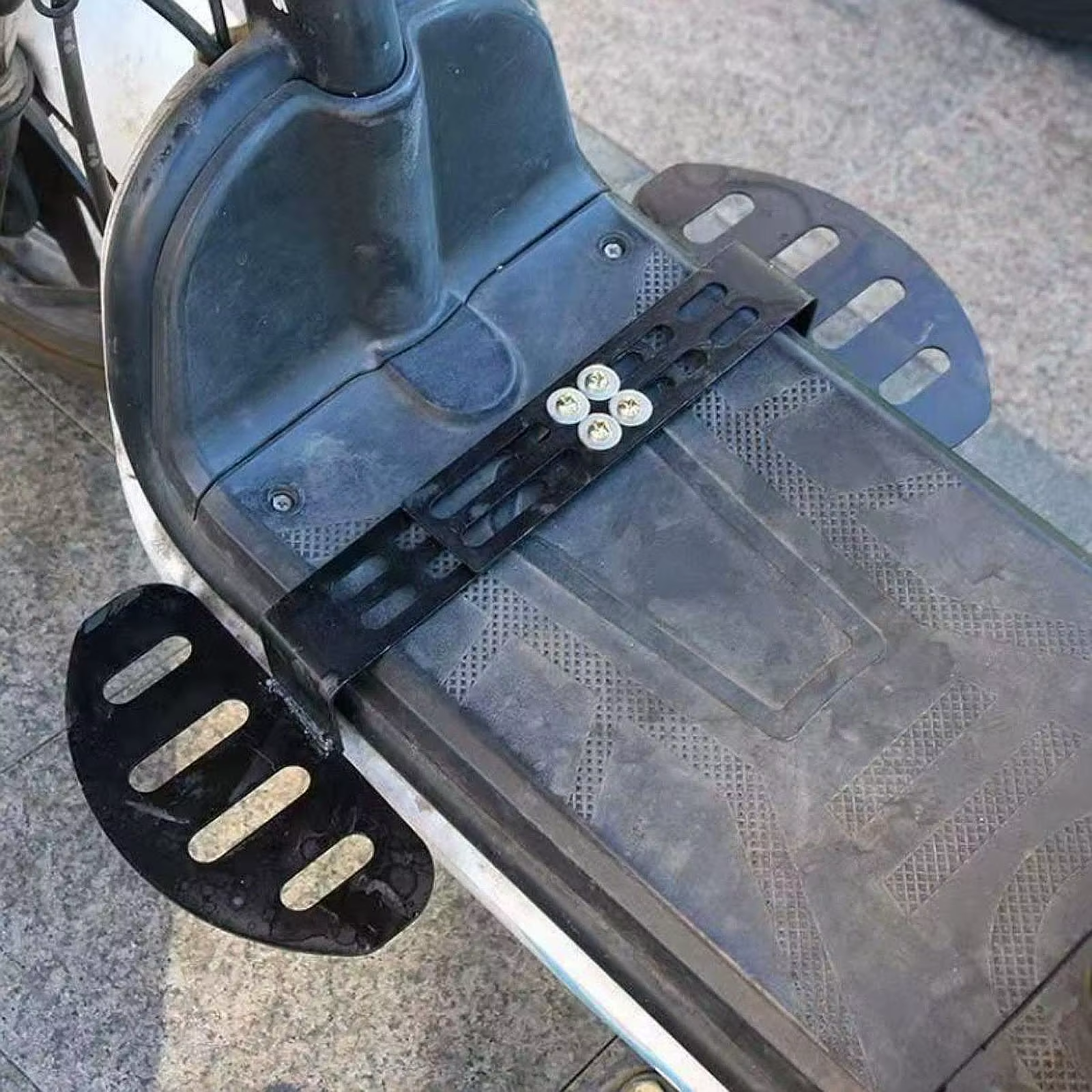 Ensemble de pédales avant pour Scooter, repose-pieds avant réglable et robuste pour vélo électrique