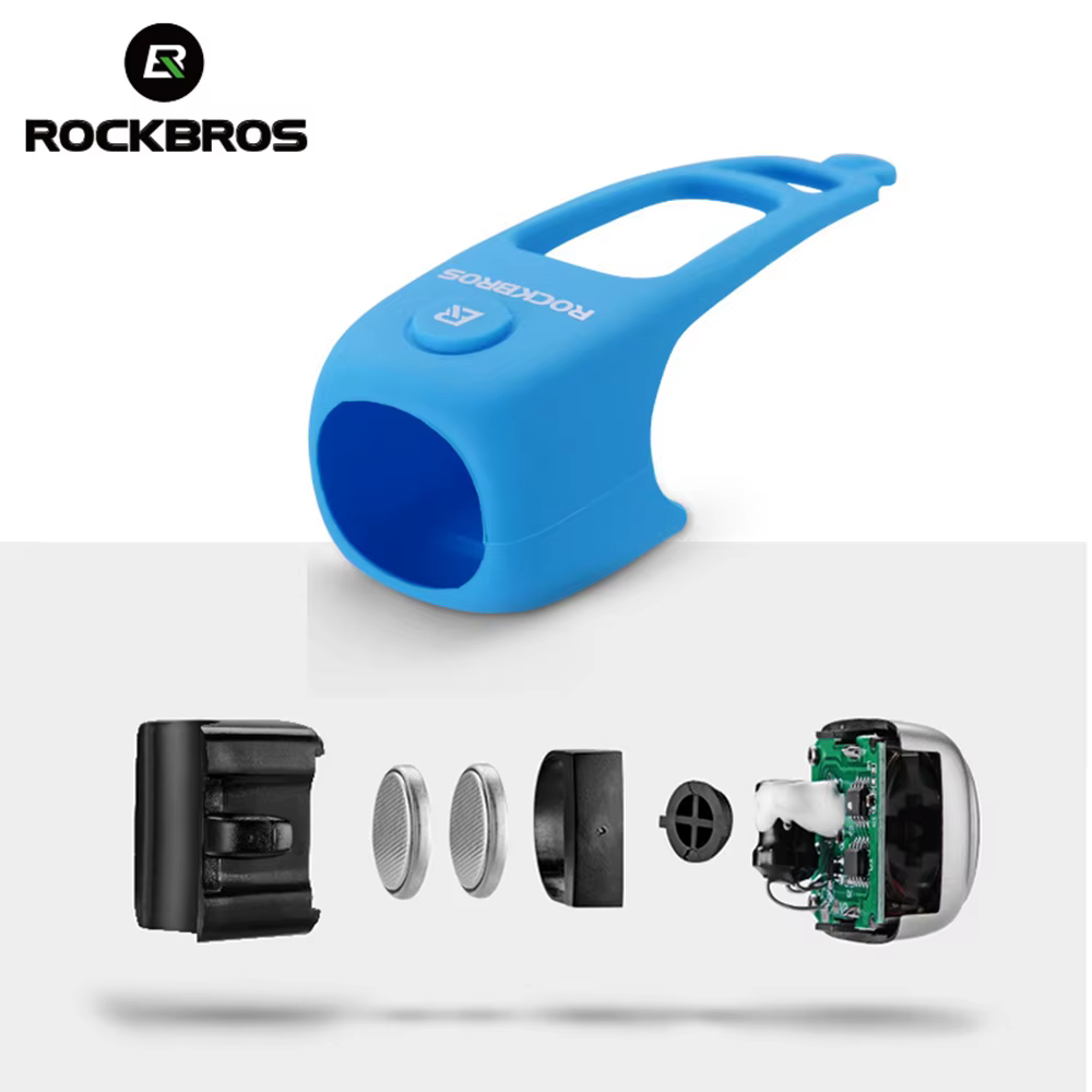 ROCKBROS – cloches de cyclisme électriques, klaxon étanche à la pluie pour guidon de vélo vtt, coque