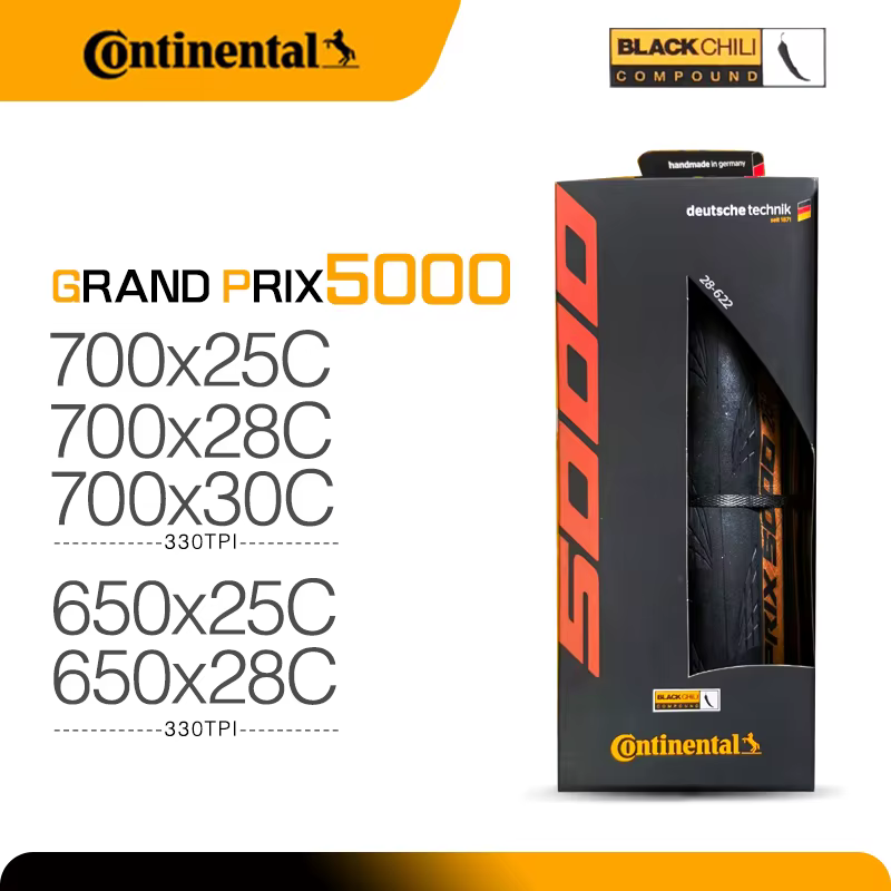 Continental Grand Prix 5000 700x25C/700x28C/650X25C vélo de route pneu pneu vélo pliant résistant au