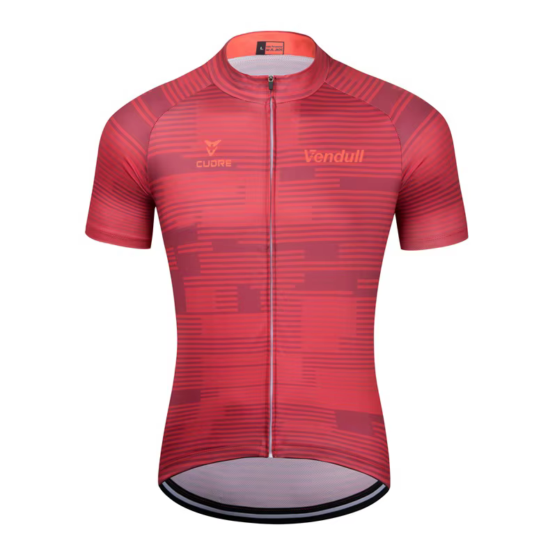 2023 nouveau VENDULL hommes cyclisme Maillot cyclisme course hauts à manches courtes cycliste vêteme
