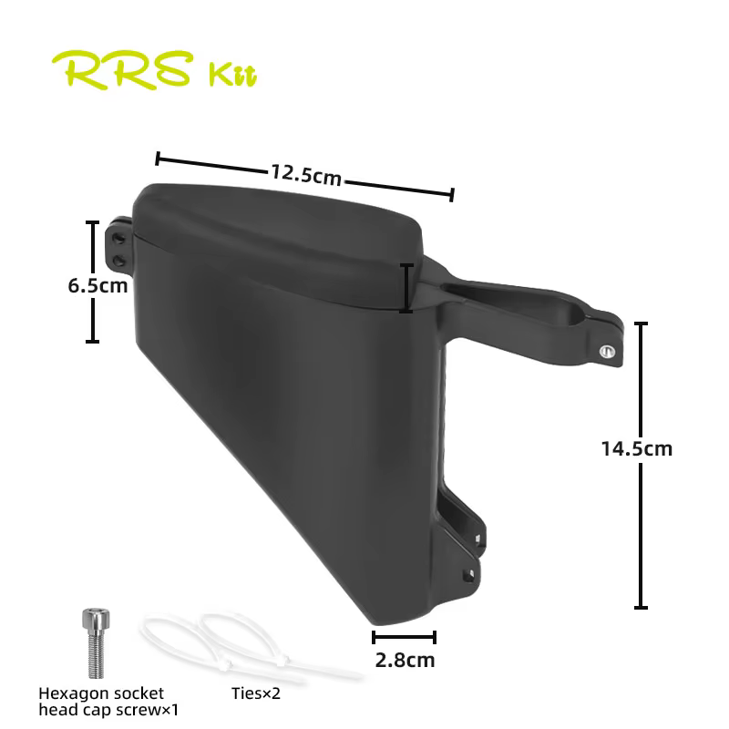 Rrskit – sac de rangement pour Tube de selle de vélo de route, coque rigide, étanche, absorbant les 