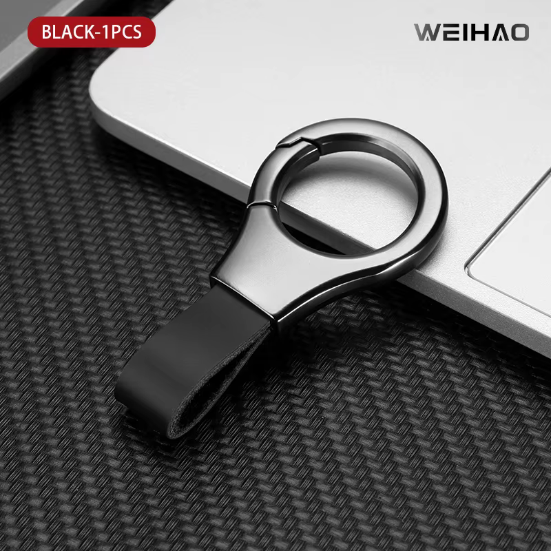 Porte-clés en cuir pour voiture moto porte-clés hommes et femmes lanière clés sangle accessoire pour