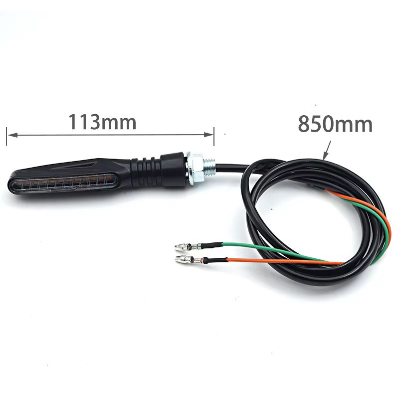 2 pièces 60V feu arrière feu stop LED clignotant pour Scooter électrique Citycoco e-bike moto arrièr