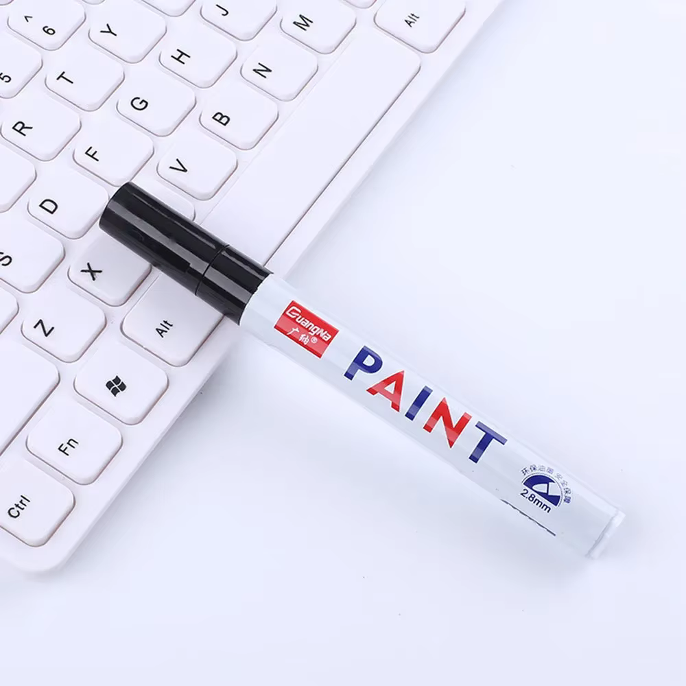 Stylo de peinture de voiture étanche, stylo de peinture huileuse pour pneus de roue de voiture, band