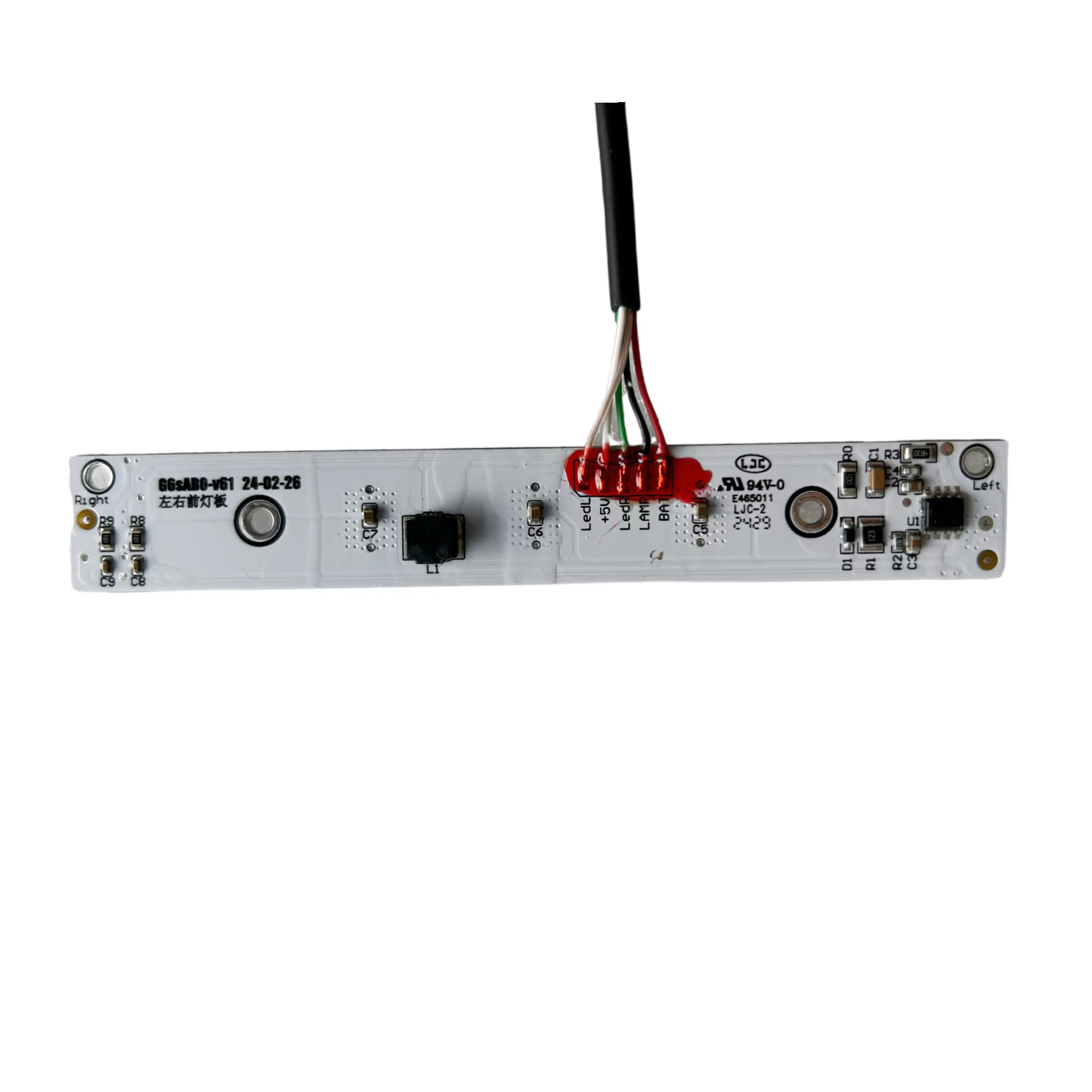 Phare d'origine à 5 broches pour Scooter électrique Kugoo Kukirin G4, lampe de guidon Kugookirin, pi